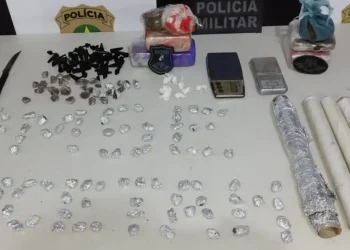 PM apreende droga e prende homem por tráfico de drogas Aracaju