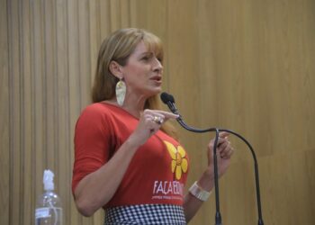 “Próximo domingo o Brasil vai ter o dia mais feliz de nossas vidas”, afirmou Linda Brasil