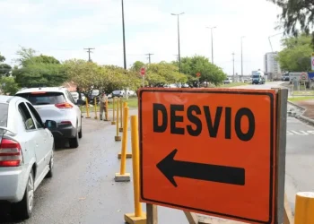 Trânsito na ponte sobre o rio Poxim será bloqueado a partir desta quarta