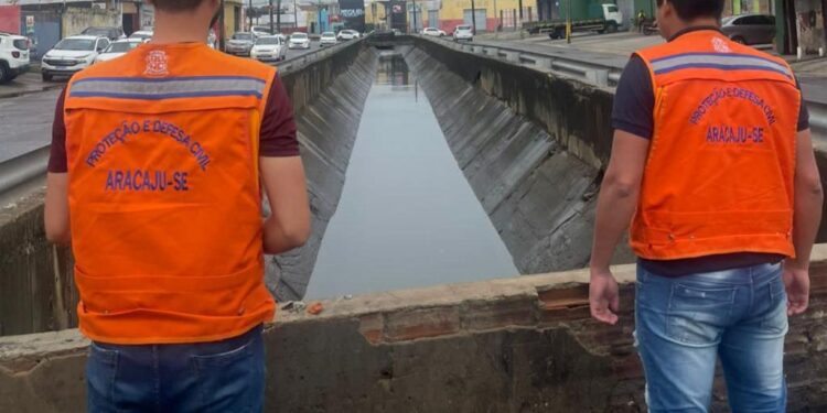 Defesa Civil de Aracaju registra 83 milímetros de chuva nas últimas 24h