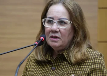 Deputada estadual Goretti Reis festeja andamento das obras do Hospital do Amor no município de Lagarto