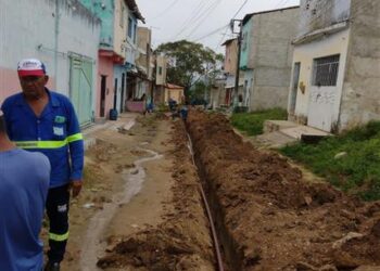 SAAE de Estância avança na implantação da rede de distribuição de água do Loteamento Mariazinha