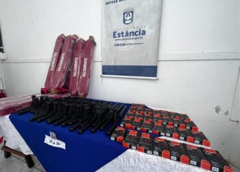 Prefeitura de Estância realiza entrega de equipamentos de proteção individual para Guardas Municipais