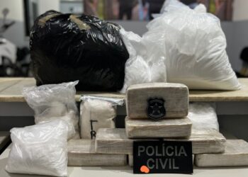 Polícia Civil apreende 52kg de drogas em Lagarto