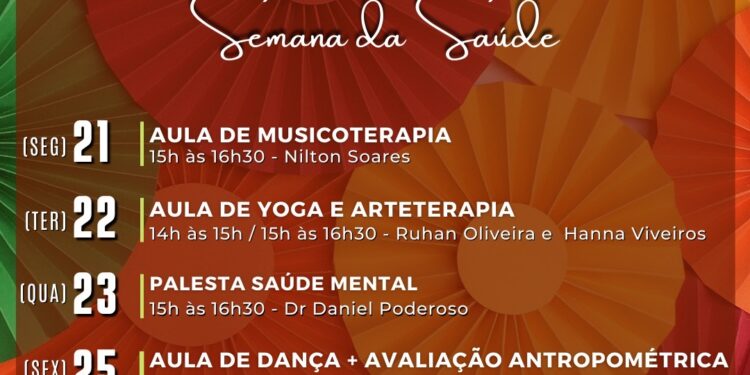 Aracaju receberá Semana da Saúde a partir de segunda-feira com atividades gratuitas para a população