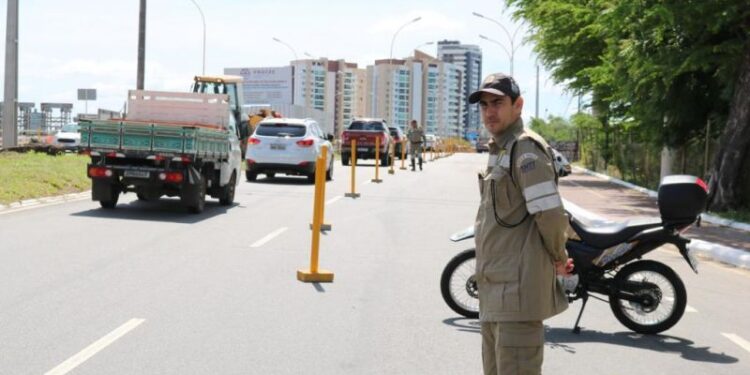Trânsito sobre a ponte do rio Poxim ficará parcialmente bloqueado na quinta-feira, 3