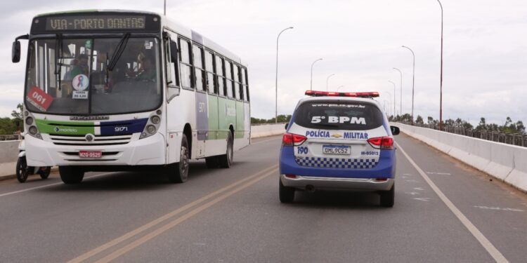 Roubos a ônibus caem 95,44% na Grande Aracaju