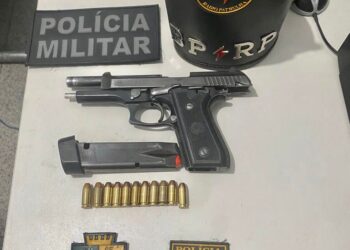 PM flagra homem com pistola calibre .40 durante rondas no Lamarão