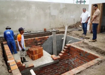 Prefeitura de Itaporanga avança obra de clinica de saúde da família
