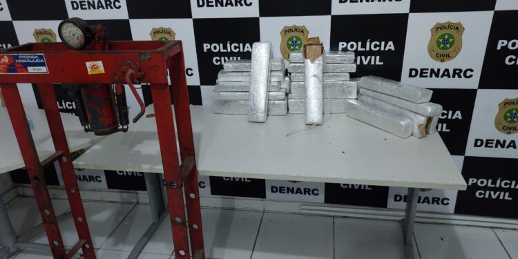 Denarc apreende mais de 30kg de drogas em Aracaju