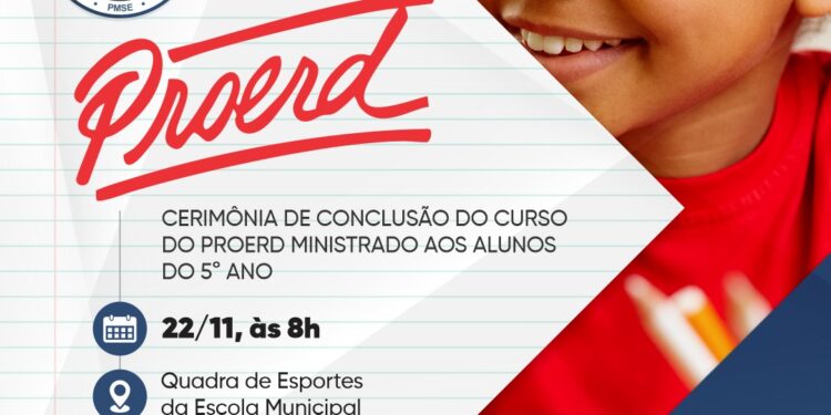 Proerd e Secretaria de Educação da Barra dos Coqueiros promovem formatura nesta terça, 22