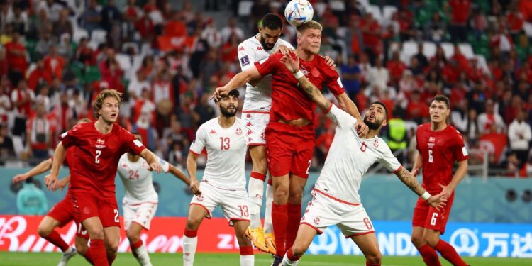 Copa: Dinamarca e Tunísia não saem do 0 a 0 na estreia pelo Grupo D