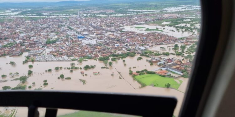 Choveu mais de 145 milímetros nas regiões Sul e Centro-Sul de Sergipe nas últimas 12h