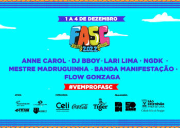 Mais sete atrações da área da música são confirmadas no Festival de Artes de São Cristóvão