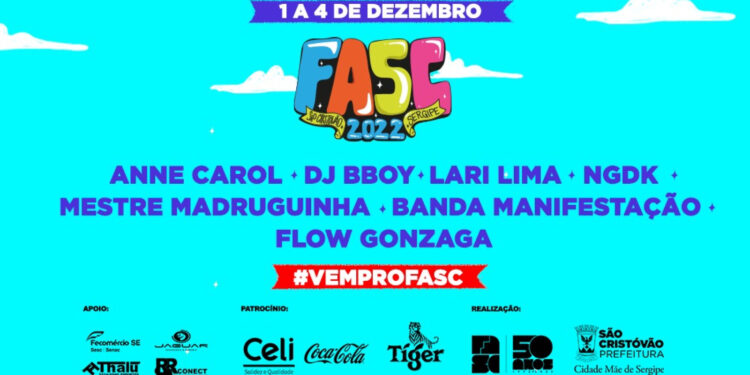 Mais sete atrações da área da música são confirmadas no Festival de Artes de São Cristóvão