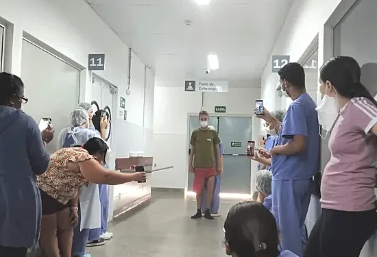 Ação com dança resgata realidade cotidiana no Hospital Universitário de Lagarto