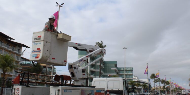 Energisa inicia Plano Verão com manutenção preventiva no circuito do Pré-Caju