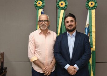 Prefeito Edvaldo se reúne com novo presidente da Câmara de Aracaju