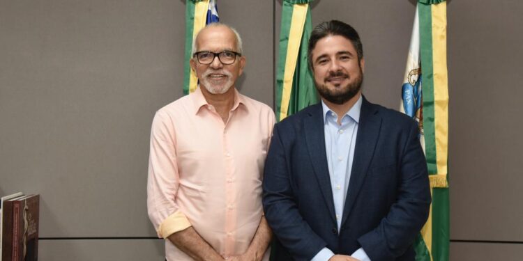 Prefeito Edvaldo se reúne com novo presidente da Câmara de Aracaju
