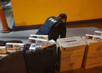 PRF faz nova apreensão de cigarros contrabandeados em Sergipe