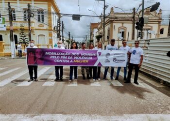 Prefeitura de Estância realiza ações em prol da campanha laço branco: homens pelo fim da violência contra a mulher