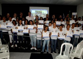 Estância realizou formatura de 81 Guardas Mirins