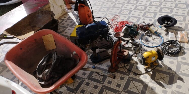 Ação conjunta recupera cerca de R$ 10 mil em itens furtados de chácara em Feira Nova