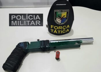 PM prende homem por porte ilegal de arma de fogo em Nossa Senhora do Socorro