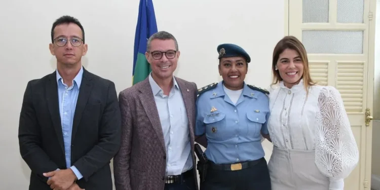 Governador eleito Fábio Mitidieri anuncia uma policial mulher como Chefe de Gabinete Militar de Sergipe