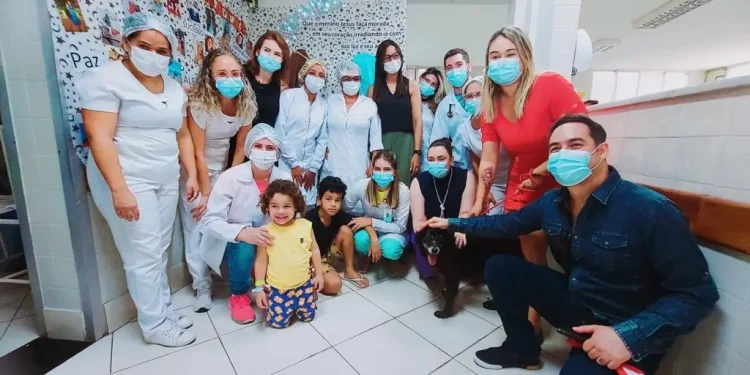 Hospital e Maternidade Santa Isabel recebe projeto de Pet Terapia para pacientes