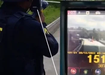 Em apenas duas horas, mais de 60 motoristas são flagrados em alta velocidade na BR-101 em Sergipe