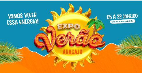 Em janeiro, a Orla de Atalaia será palco da Expo Verão Aracaju 2023