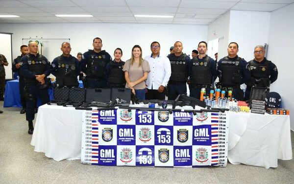 Durante solenidade, prefeita de Lagarto anuncia Concurso Público para Guarda Municipal