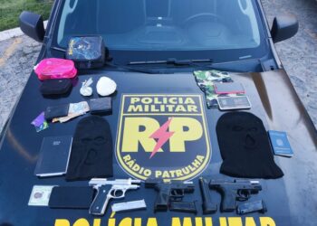 Polícia Militar prende homem que portava três armas de fogo na Zona Oeste de Aracaju