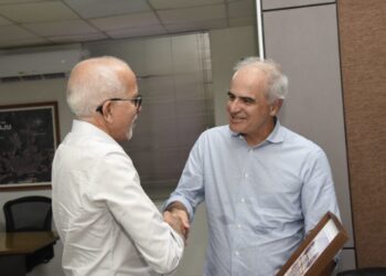 Prefeito Edvaldo recebe o CEO da Energisa, Ricardo Botelho