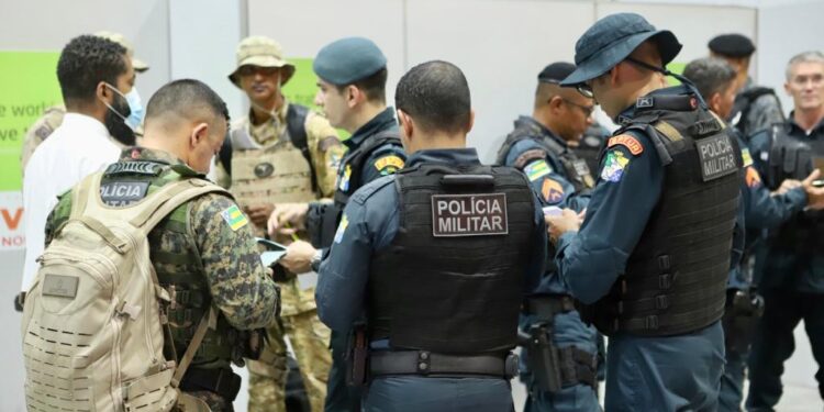 Efetivo de 40 policiais militares segue por mais 15 dias em Brasília (DF)
