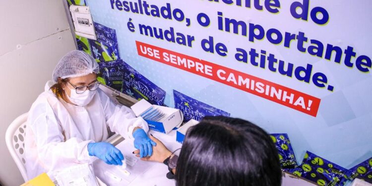 Governo realiza 512 testes de infecções sexualmente transmissíveis em ação realizada na Expo Verão 2023