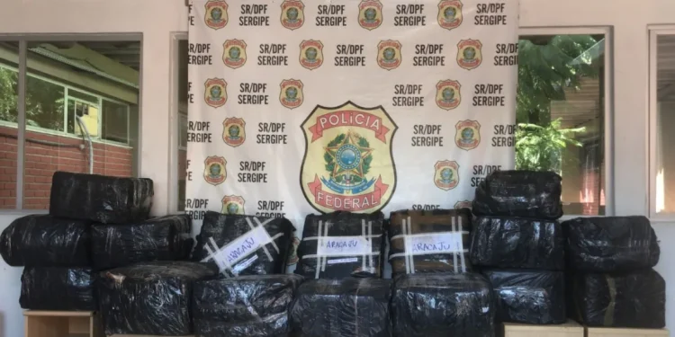 Policia Federal apreende mais de meia tonelada de Maconha em carroceria de caminhão em Sergipe