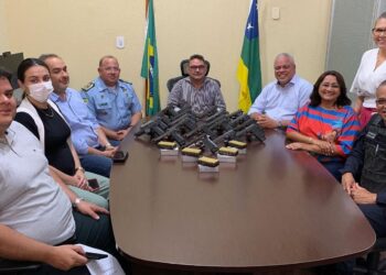 Guarda Municipal de Socorro recebe doação de 60 pistolas da SSP