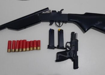Ação conjunta apreende pistola e espingarda após agressão em Lagarto