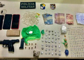 Polícia Militar fecha ponto de venda de droga em Maruim