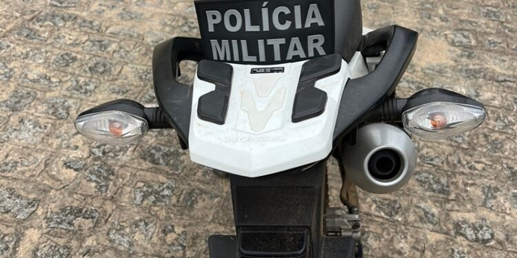 PM recupera motocicleta poucas horas após roubo em Simão Dias