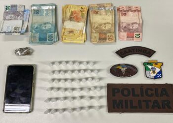 Polícia Militar prende suspeito de tráfico de drogas em Itabaiana