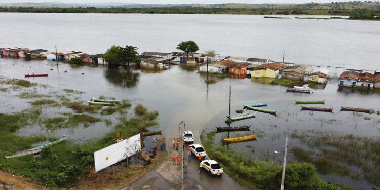 Defesa Civil continua monitoramento de comunidades ribeirinhas atingidas pela alta vazão do Rio São Francisco em Sergipe