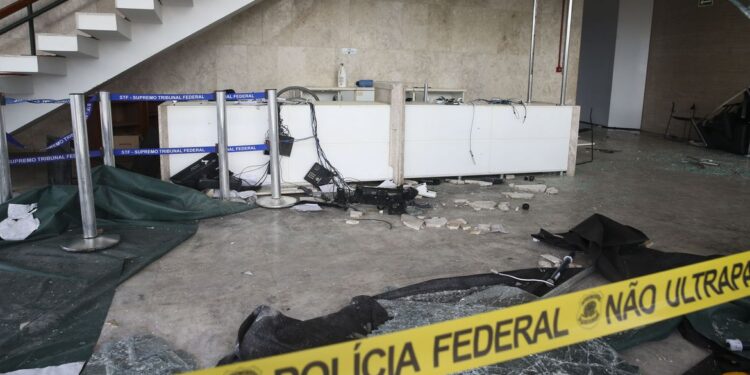STF nega liberdade a presos após atos de 8 de janeiro