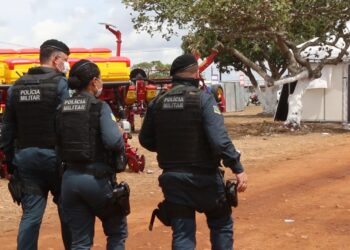 Forças policiais marcam presença no Sealba Show 2023