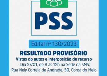 Prefeitura de Aracaju divulga resultado provisório do PSS da Saúde