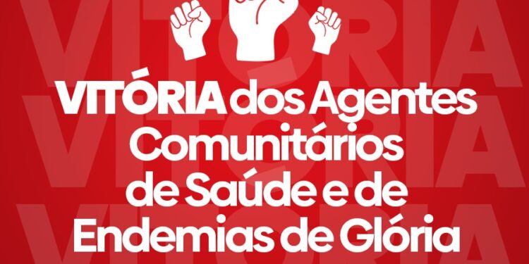 Vitória dos Agentes Comunitários de Saúde e de Endemias de Nossa Senhora da Glória
