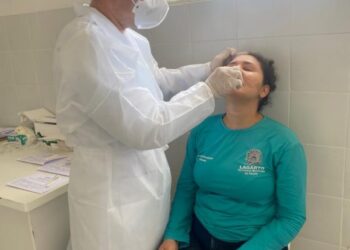 Prefeitura de Lagarto realiza testagem itinerante no Povoado Jenipapo