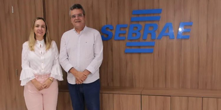 Deputado estadual Luciano Pimentel visita superintendente eleita do Sebrae/SE